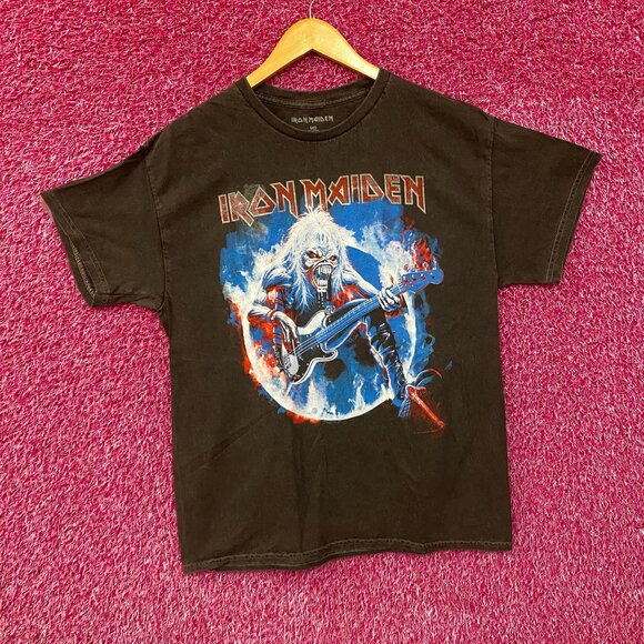 Iron Maiden Fear Of The Dark Album Cover Eddie T-Shirt Medium - Picture 3 of 4